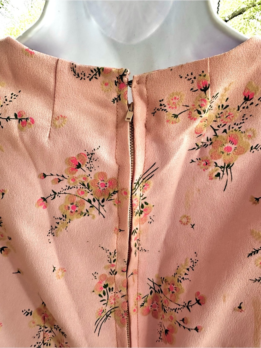 STUNNING Handmade Cottagecore Vintage Pink Floral Long Sleeve Maxi Dress - Picture 15 of 16